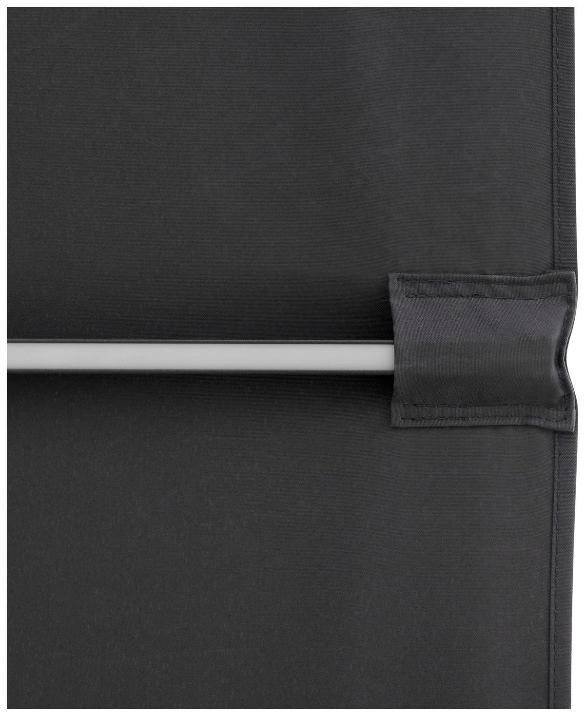 Ampelschirm Myzone LED Anthrazit ca. 300x220cm - Anthrazit, Basics, Textil/Metall (300/220cm) - Doppler