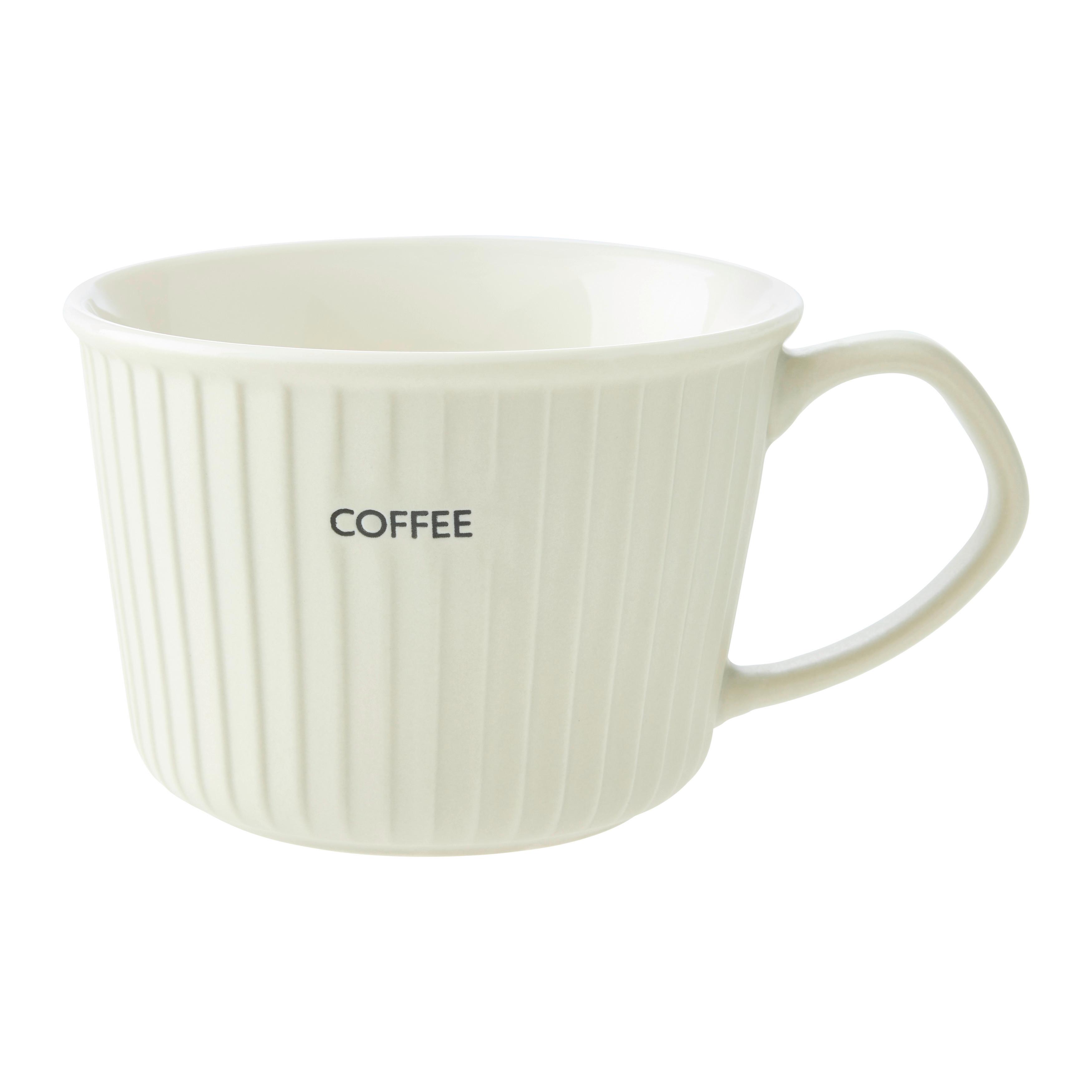 Tasse Malvin diverse Farben - Pastellblau/Grauweiß, KONVENTIONELL, Keramik (12.1/8.5cm) - Mömax