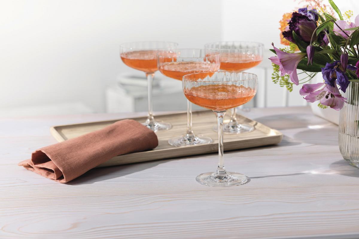 ZESTAW DO SZAMPANA 11-3725-8340 VILLEROY & BOCH - przejrzysty, Modern, szkło (120ml) - Villeroy & Boch