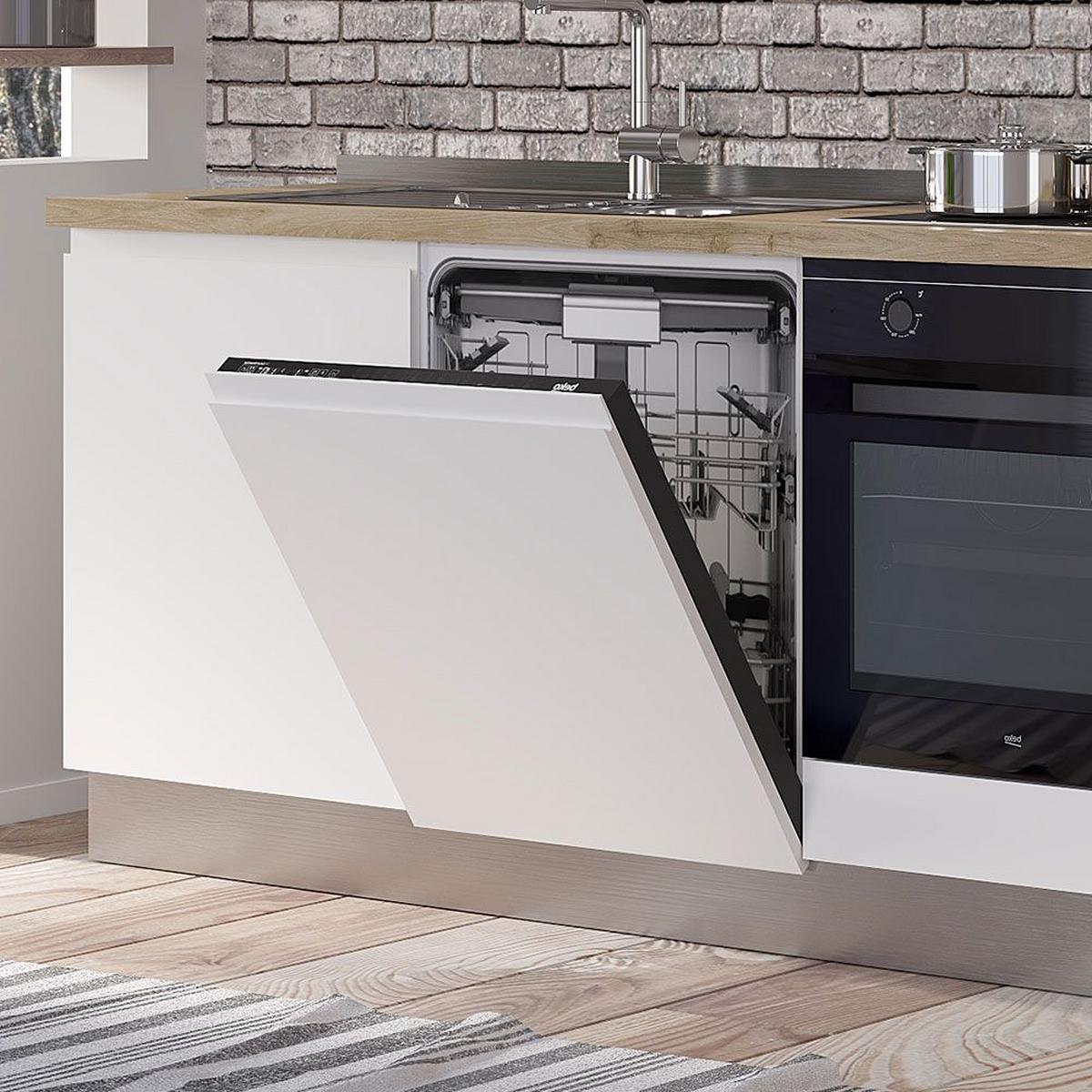 Blok Kuhinja S Aparatima Gilda Gola - bijela/boje hrasta, Moderno, drvni materijal/drvo (240/216/60cm) - Modern Living