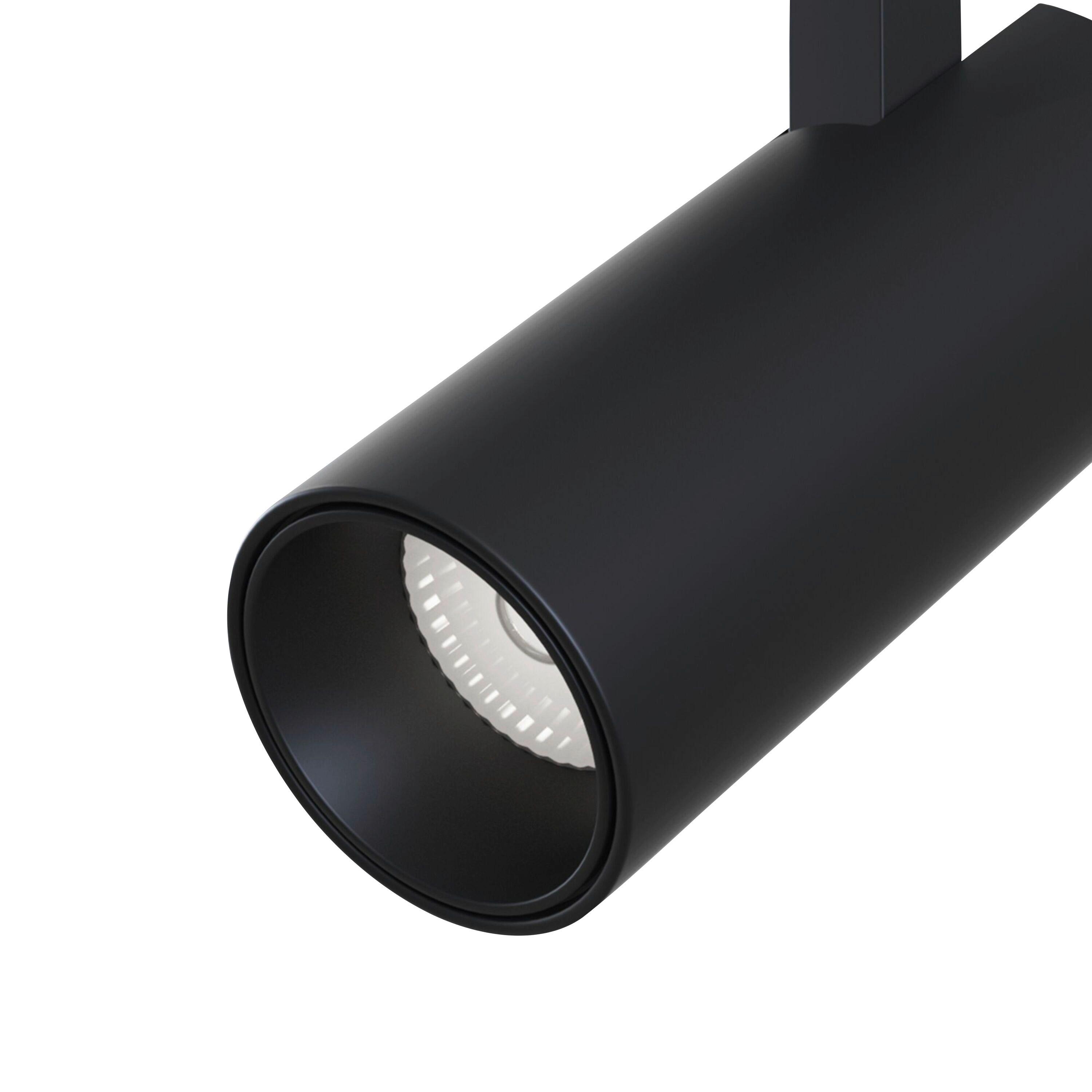 Schienensyste-Strahler Focus LED max. 18 Watt - Schwarz, Basics, Metall (12/14,6/13,6cm) - MAYTONI