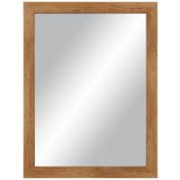 Wandspiegel Tina ca. 62x82x3,5cm - Eichefarben, KONVENTIONELL, Glas/Holzwerkstoff (62/82/3,5cm) - Mömax