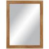 VÄGGSPEGEL TINA -SB- - ekfärgad, Klassisk, trämaterial/glas (62/82/3,5cm) - Mömax