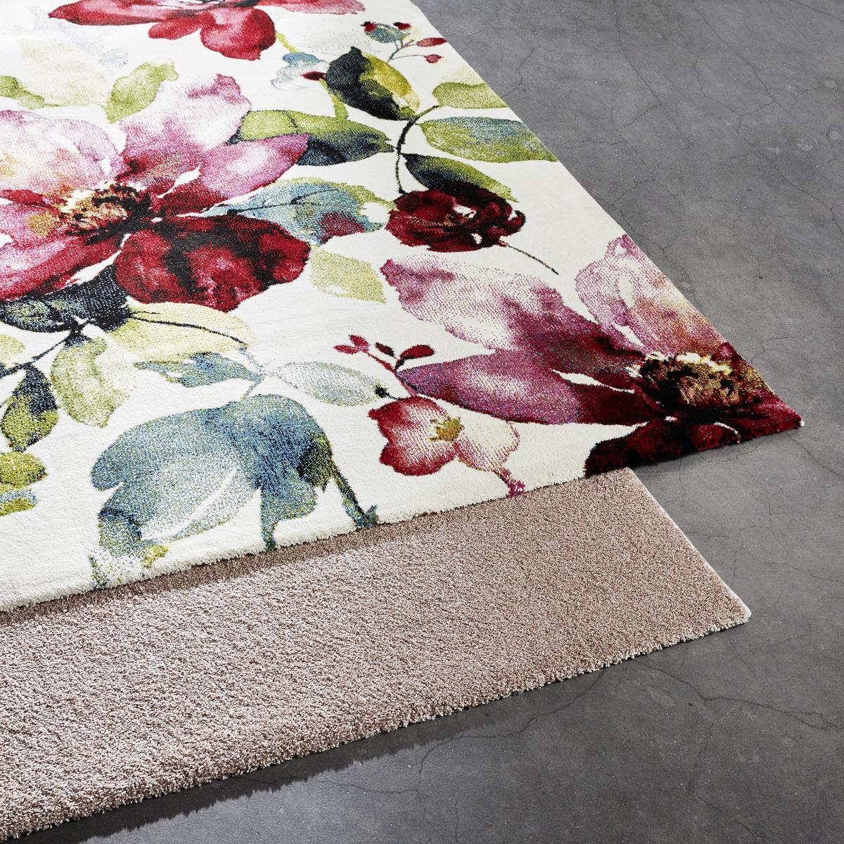 Webteppich Flower ca. 160x230cm - Multicolor, ROMANTIK / LANDHAUS, Textil (160/230cm) - Mömax
