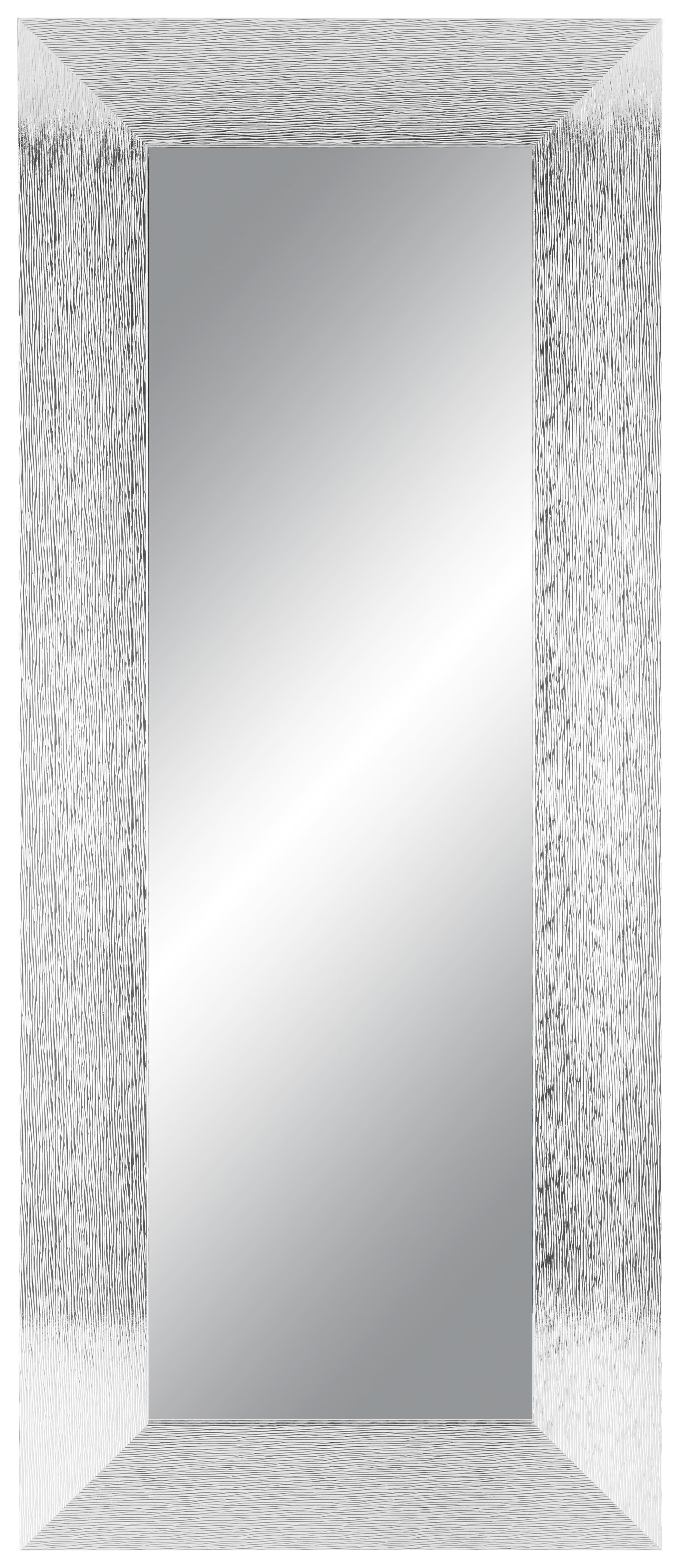 Wandspiegel Silberfarben - Chromfarben, MODERN, Glas/Holzwerkstoff (50/120cm) - Mömax modern living