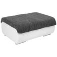 Tabure Multi - boje srebra/boje kroma, Modern, tekstil/metal (100/43/80cm) - Modern Living Tabure Multi - boje srebra/boje kroma, Modern, tekstil/metal (100/43/80cm) - Modern Living