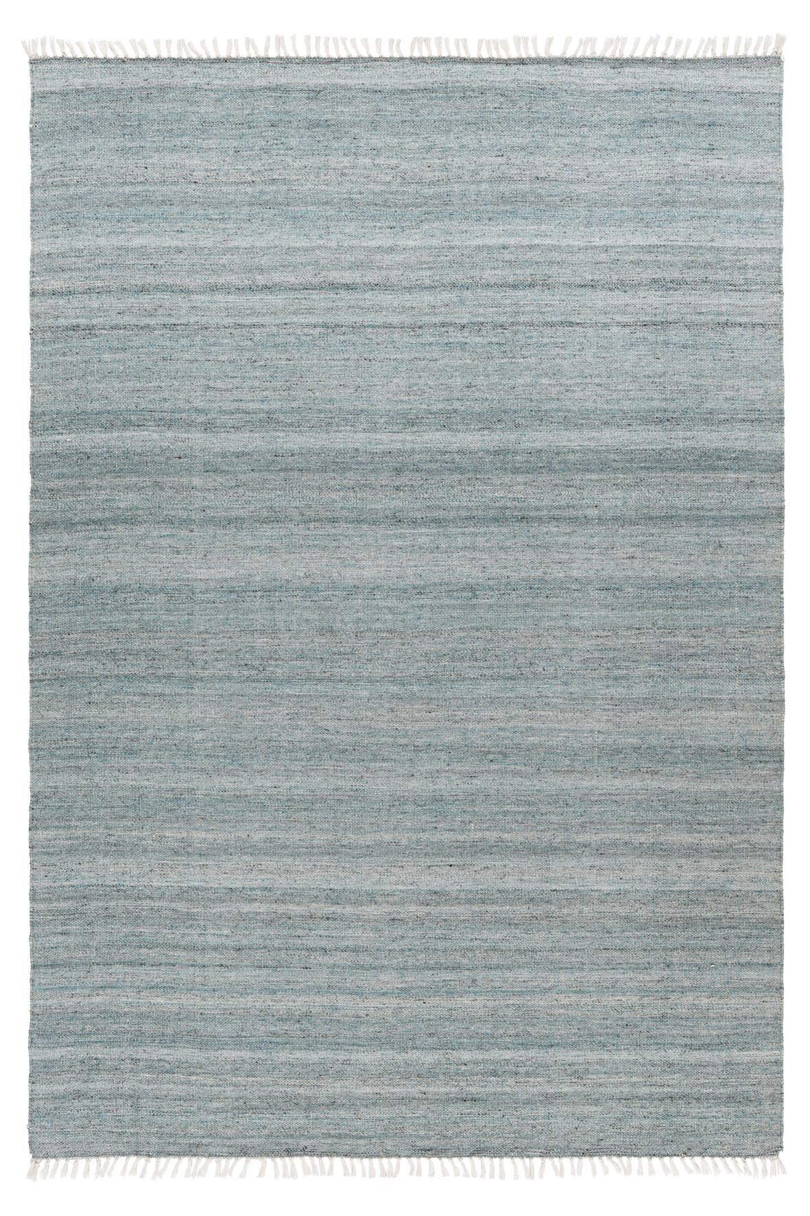 Flachwebeteppich My Nador 565 - Blau, Design, Textil (200/290cm)