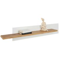 Wandbaord Ambiente in Weiß/Eichefarben - MODERN, Holzwerkstoff (140/25/20cm) - Mömax