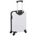 Reisekoffer Miley S Weiß - Weiß, MODERN, Kunststoff (38/57/20cm) - MÖMAX modern living