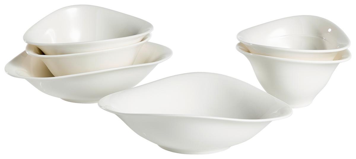 ZESTAW TALERZY 10-4257-8549 VILLEROY&BOCH - biały, Modern, ceramika - Villeroy & Boch