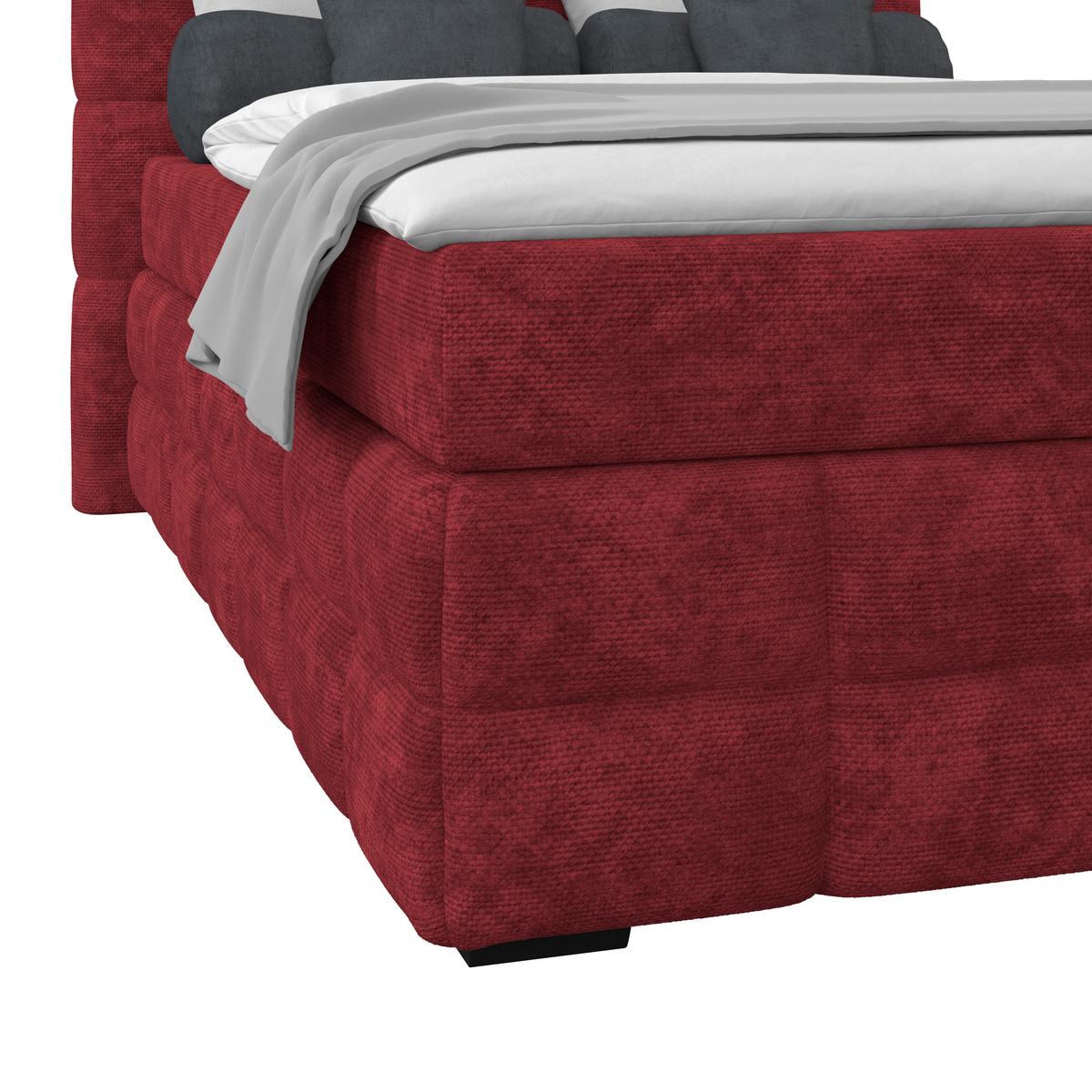 PAT BOX VEGA - alb/verde, Trend, lemn/textil (120/200cm) - Modern Living