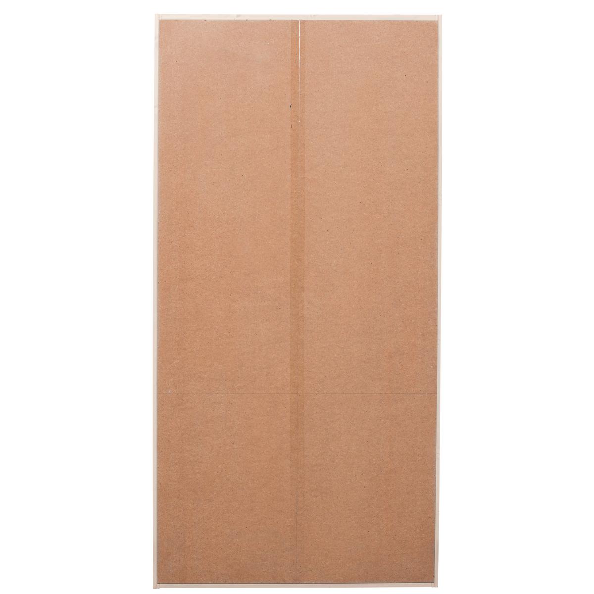 Mehrzweckschrank Merel Grauweiß B: 100 cm - Grauweiß, Design, Holz (100/200/40cm) - Livetastic