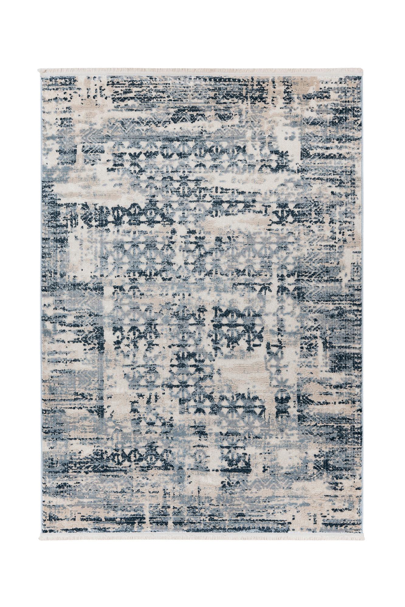Vintage-teppich Adela 325 Blau 120x170 - Blau, Basics, Textil (120/170cm) - Kayoom