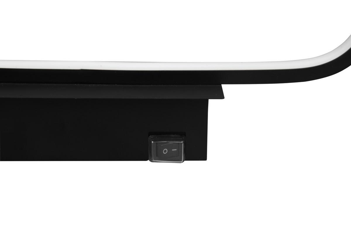 LED-Wandleuchte Gianni in Schwarz max. 17 Watt - Schwarz, Basics, Metall (40/14,8/7,5cm) - Trio Leuchten