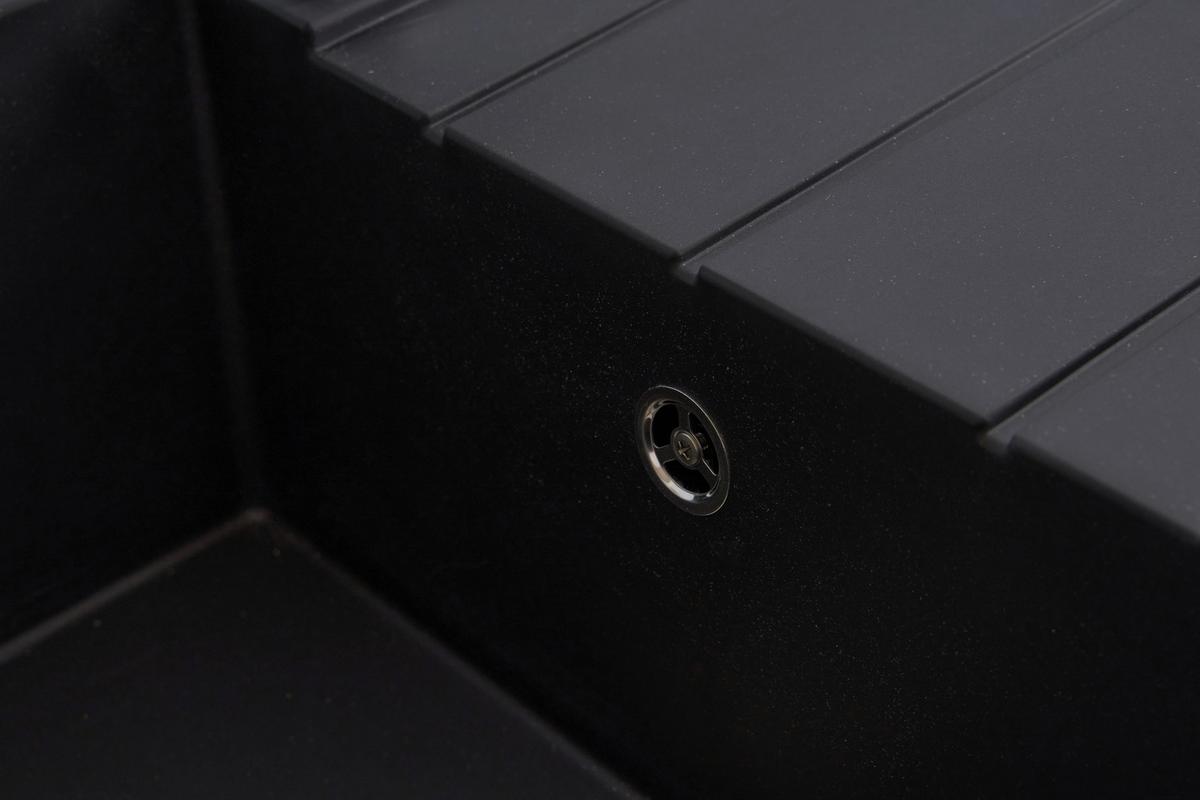 Pomivalno Korito Huston, 62x50cm - črna, Basics, kamen/umetna masa (62/21/50cm) - Respekta