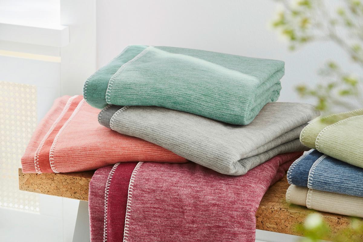 PLED LEELA - kolor naturalny, Basics, tkanina (140/200cm) - Bio:Vio