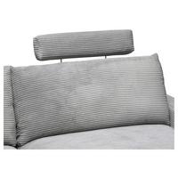 Kopfstütze Cora Grau - Grau, MODERN, Karton/Kunststoff (63/57/40cm) - Mömax