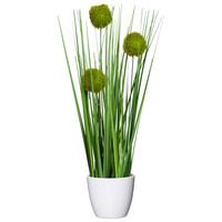 Mănunchi de iarbă Jimmy - verde, Konventionell, plastic (37cm) - Modern Living