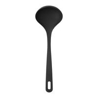 Schöpflöffel Kiki Dunkelgrau matt - Dunkelgrau, KONVENTIONELL, Kunststoff (29,5/9/6,5cm) - Mömax