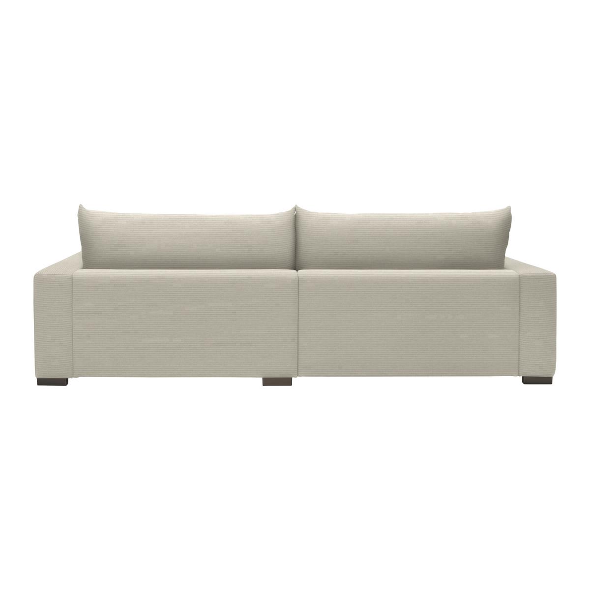 Megasofa Pedro Creme - Creme, MODERN, Holz/Holzwerkstoff (261/83/124cm) - Mömax