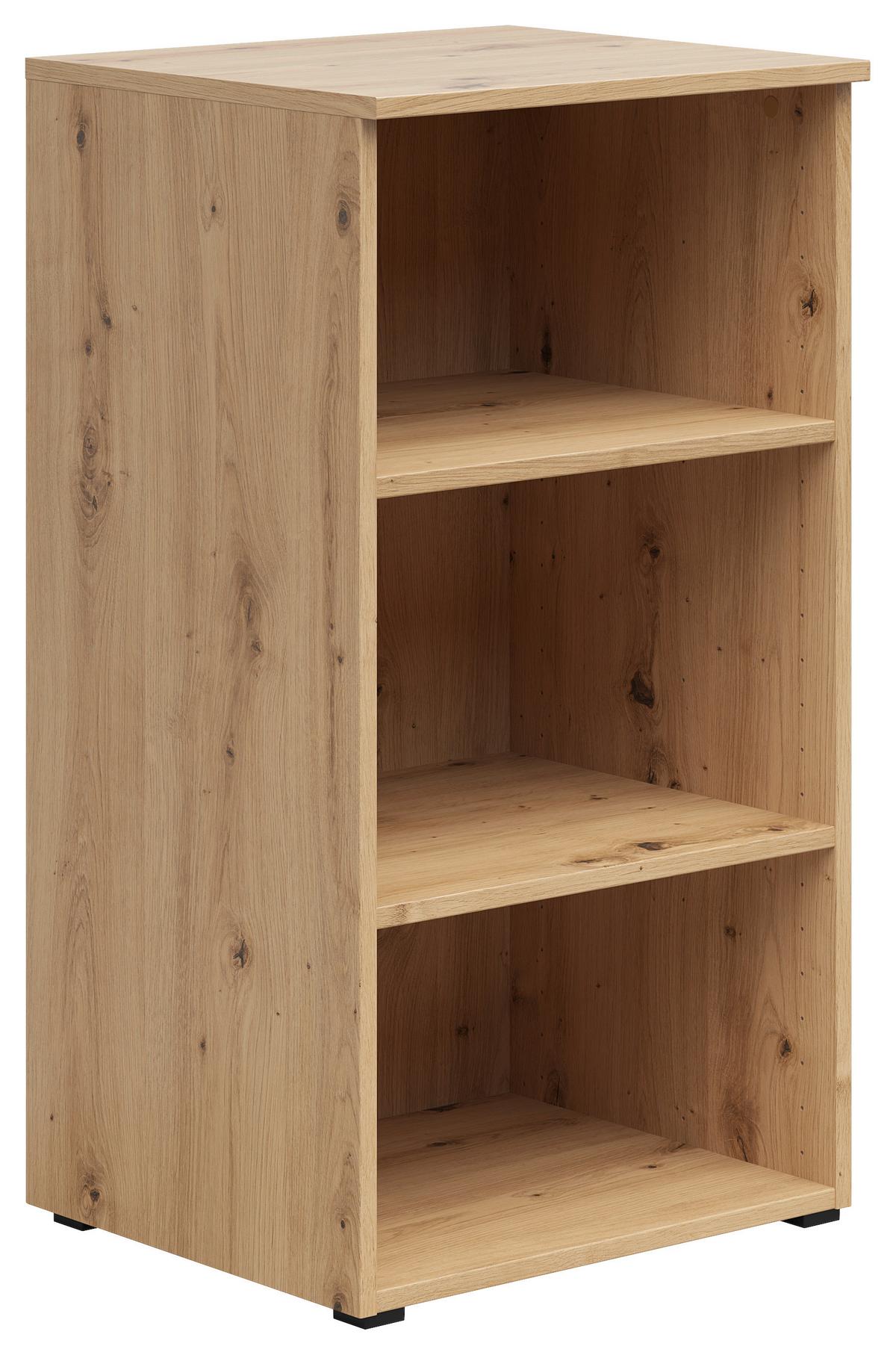 Regal Multistauram Eiche Artisan - Anthrazit/Eiche Artisan, Modern, Holzwerkstoff/Kunststoff (45/83/40cm) - Premium Living