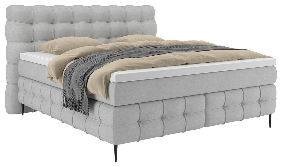 PAT BOXSPRING SCARLETT - bej, Konventionell, lemn/metal (160/200cm)