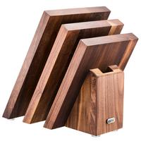 BLOK NA NOŻE 13959 - brązowy, Design, drewno (16,5/21,5/22,5cm) - Gefu