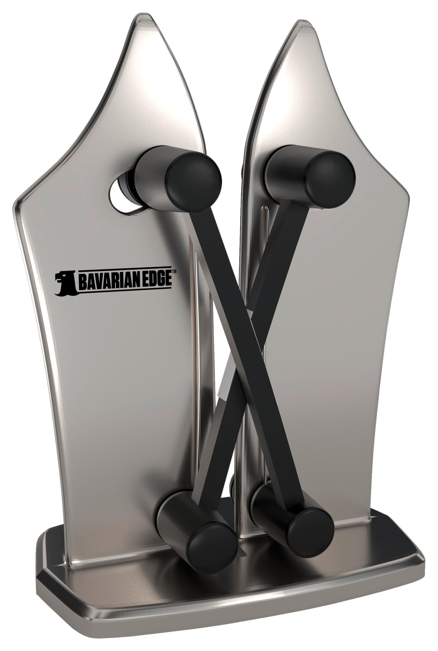 Késélező Bavarian Edge - Modern, fém (15,5/26,5/9cm) - Mediashop