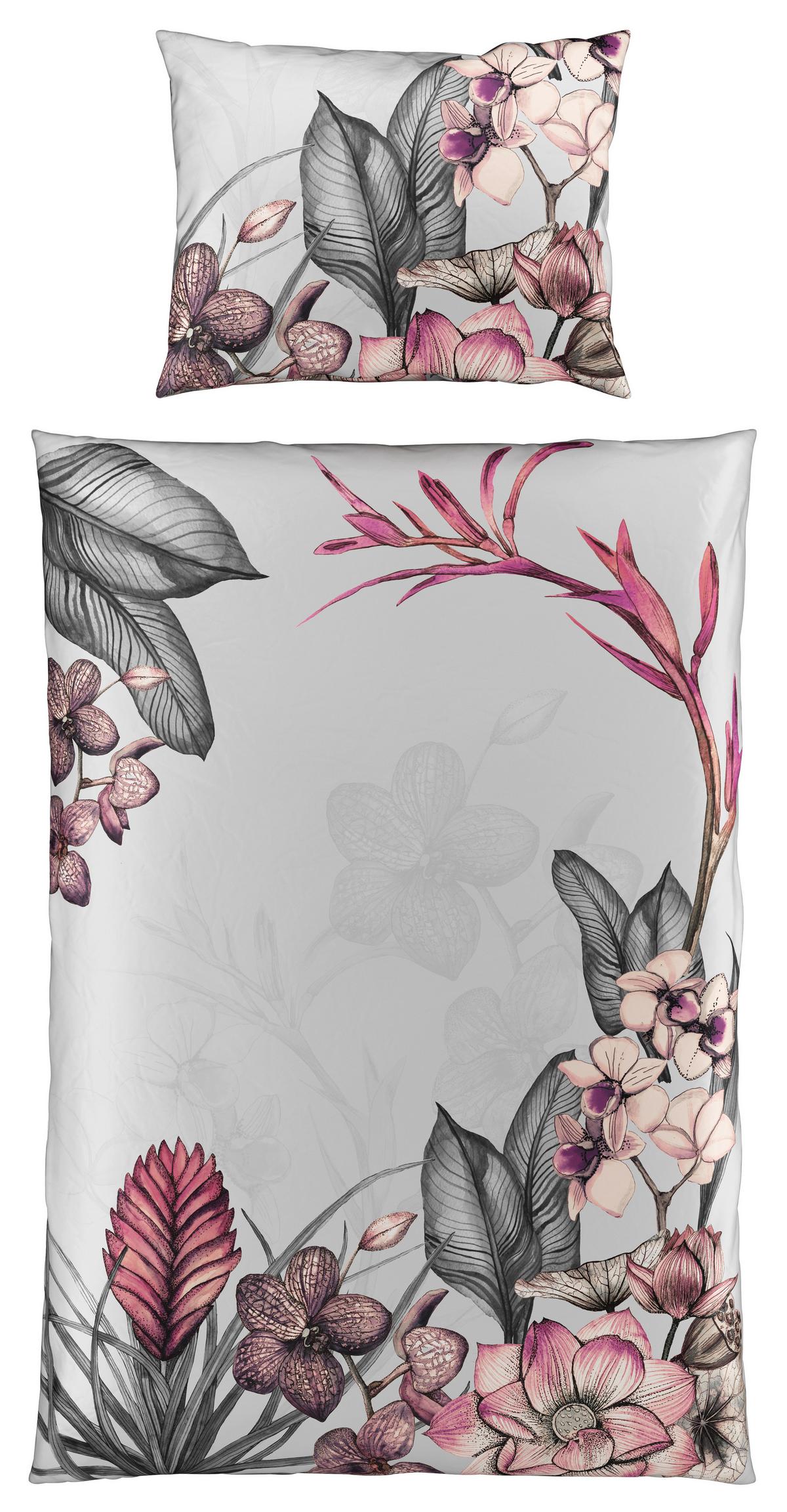 Ágyneműhuzat-garnitúra Cartaxo - szürke, Lifestyle, textil (140/200cm) - Modern Living