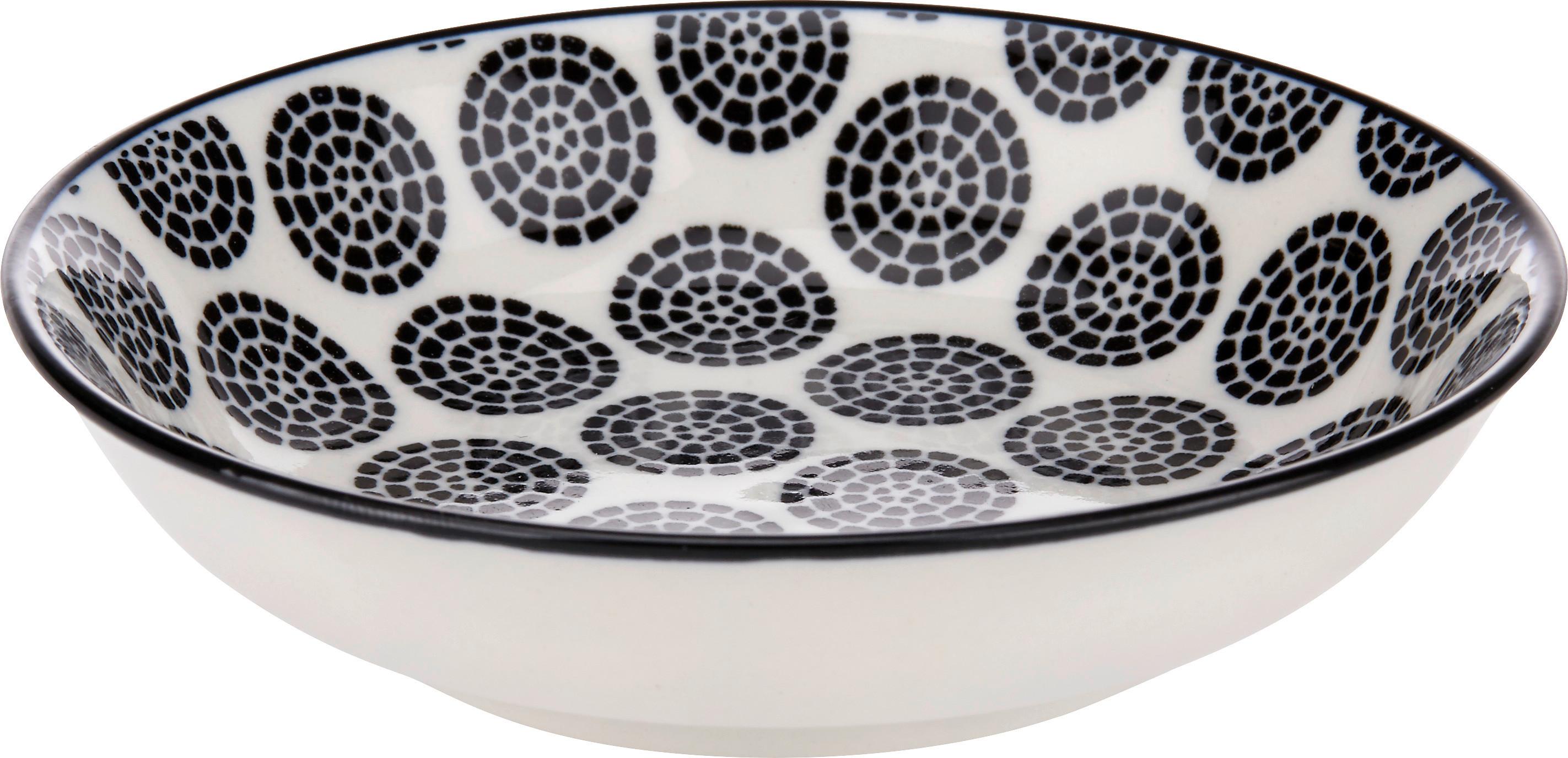 DIPPSKÅL SHIVA - vit/svart, Lifestyle, keramik (9,5/2cm) - Modern Living