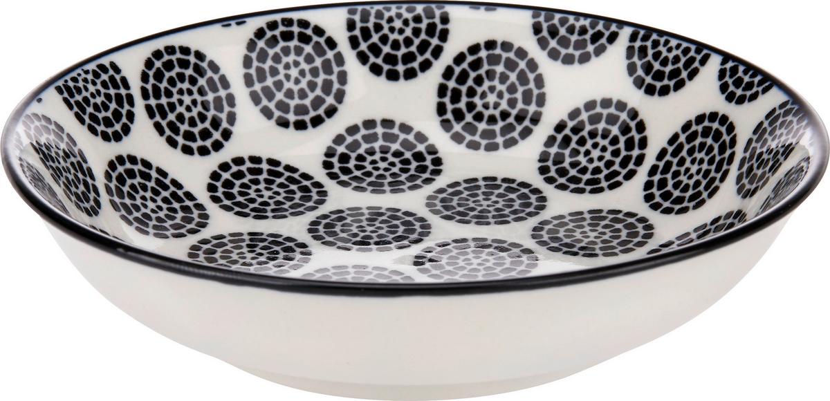 BOL PENTRU SOS SHIVA - alb/negru, Lifestyle, ceramică (9,5/2cm) - Modern Living