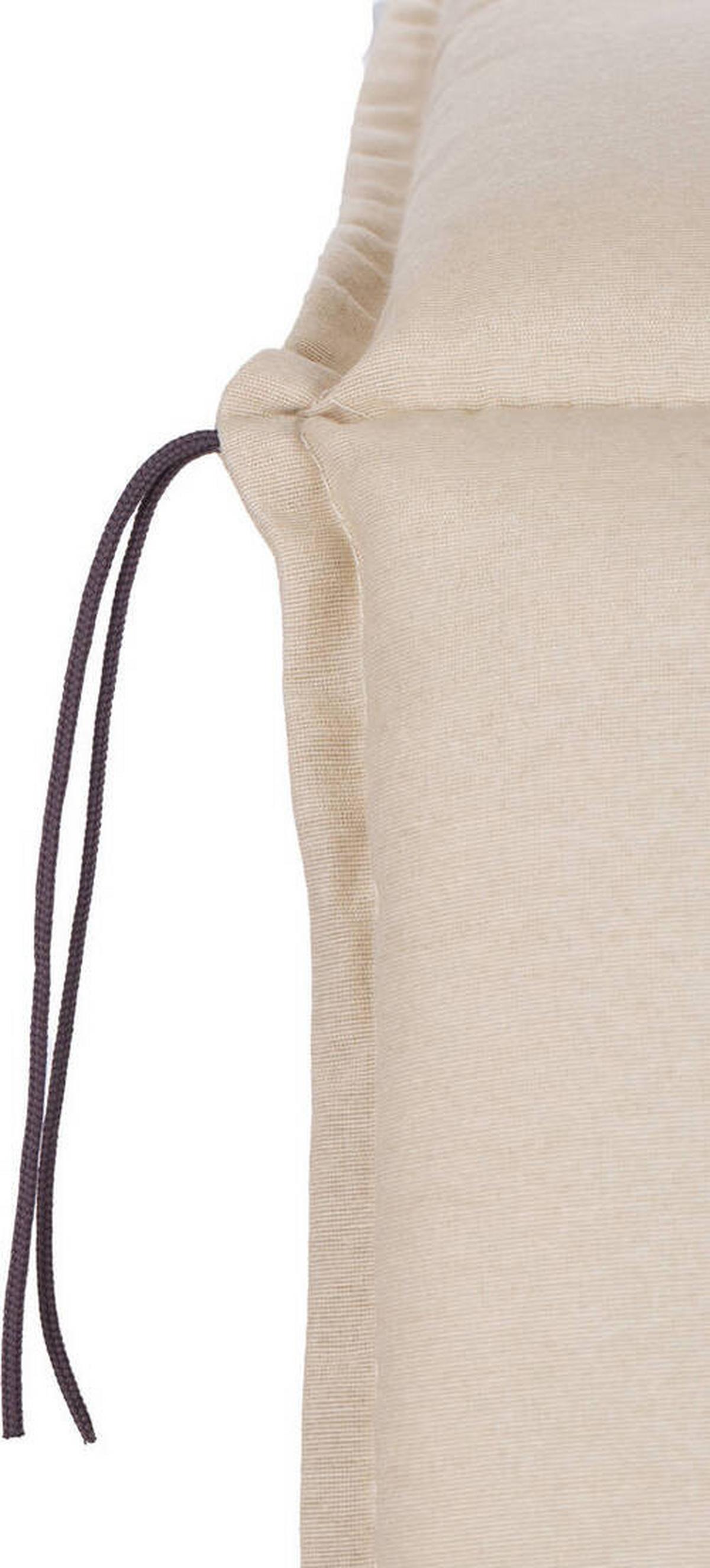 Liegenauflage Takume ca. 191x58 cm Beige - Beige, Basics, Textil (191/58/8cm) - Gardenson