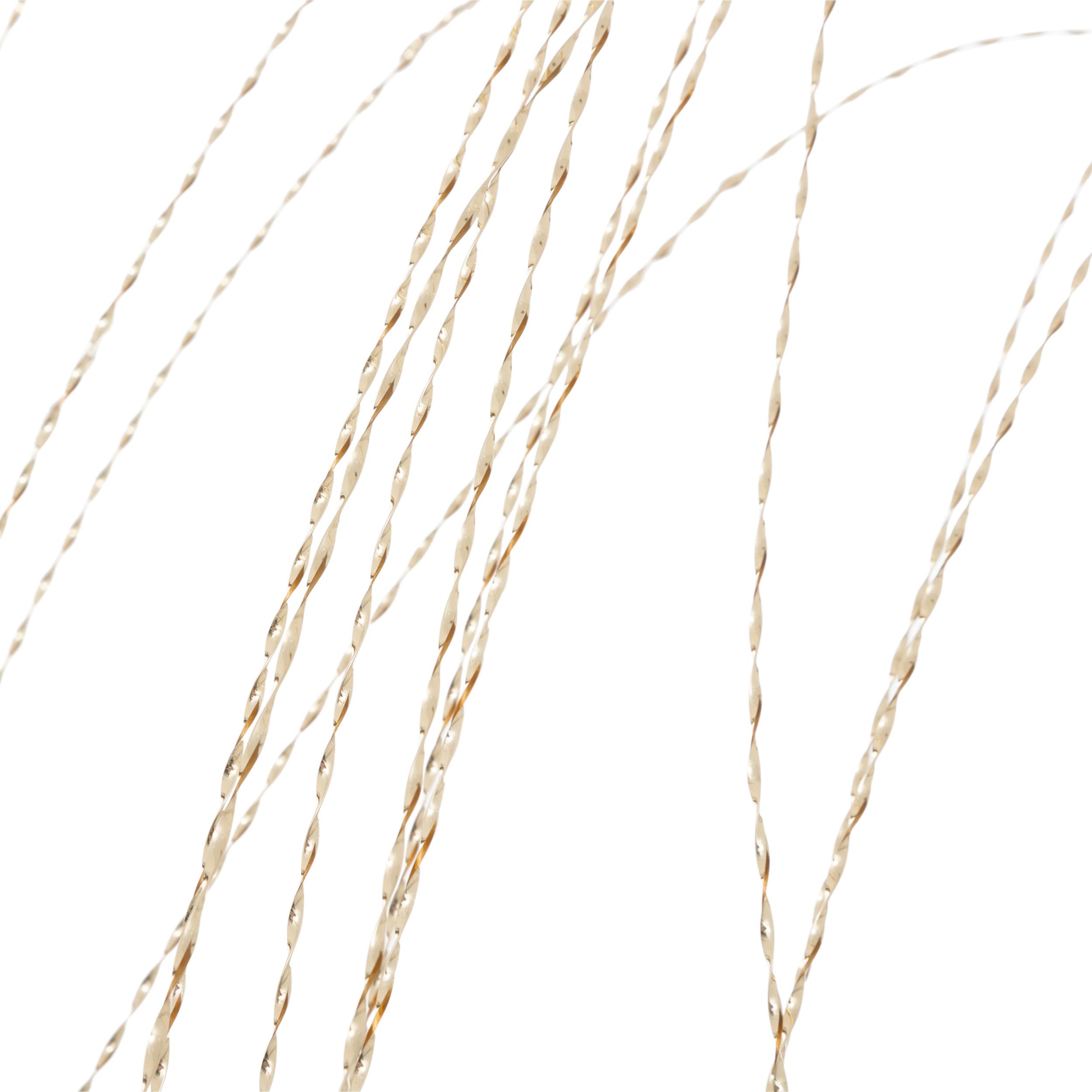 Crenguță decorativă cca. 115 cm Steam Gold - Modern, plastic (115cm)