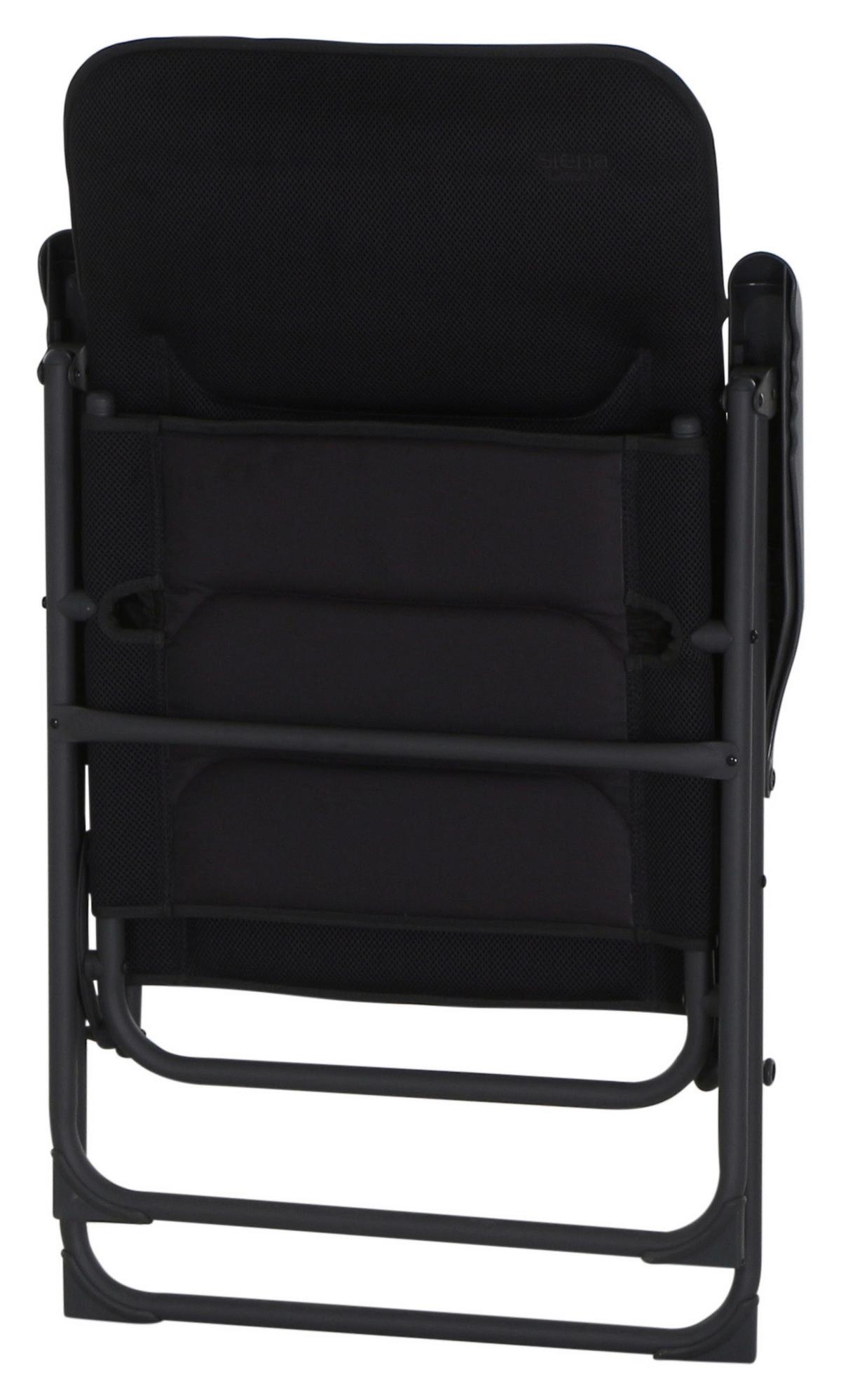 Campingsessel Klappbar M31076 mit Tragetasche - Anthrazit, KONVENTIONELL, Textil/Metall (71/118/59cm) - Siena Garden