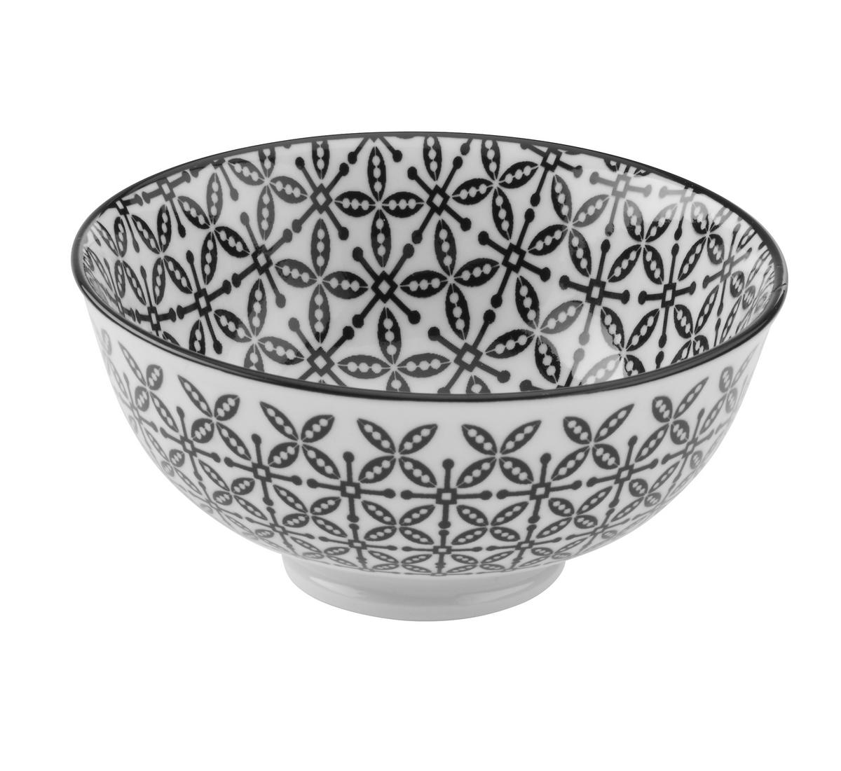 Szószos Tálka Shiva - fekete/fehér, Lifestyle, kerámia (11,5/5,8cm) - Modern Living