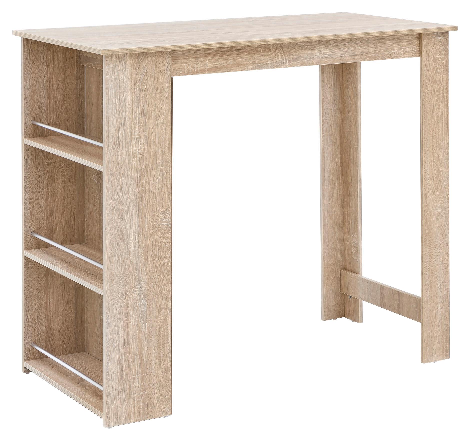 BARTISCH BARTISCH - Sonoma Eiche, Basics, Holzwerkstoff (120/60/107,5cm) - MID.YOU