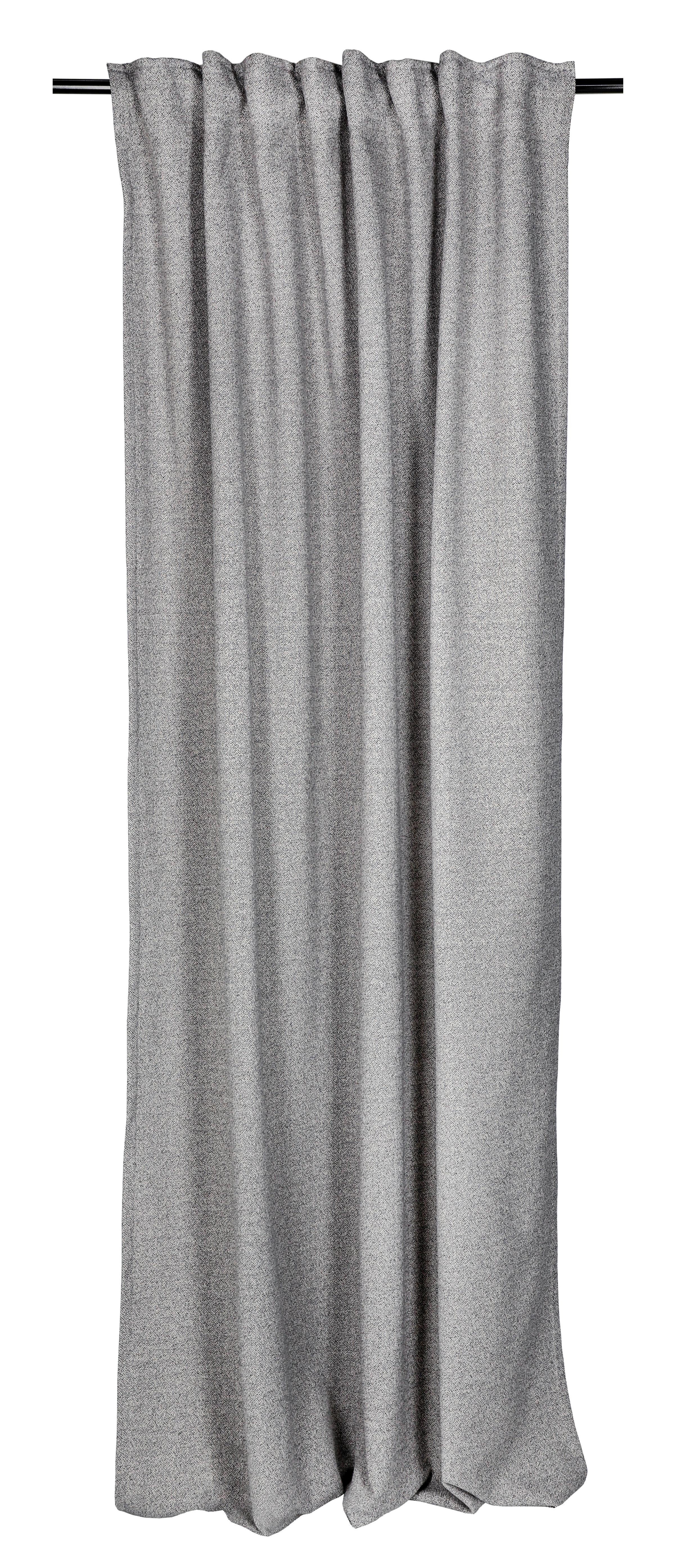 ZASŁONA GOTOWA E-FUN ESPRIT - szary, Basics, tkanina (130/250cm) - Esprit