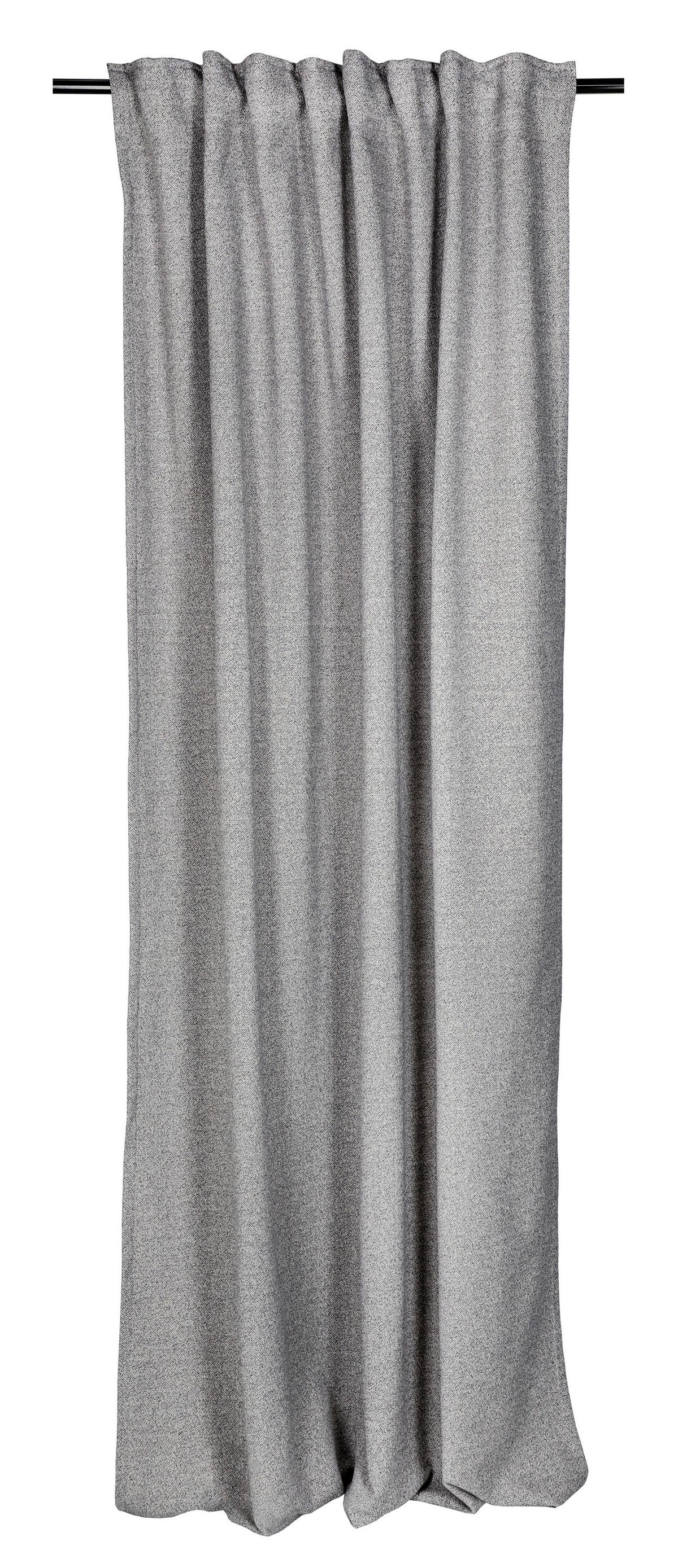 ZASŁONA GOTOWA E-FUN ESPRIT - szary, Basics, tkanina (130/250cm) - Esprit