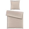 Bettwäsche Bio-Eva in Taupe ca. 135x200cm - Taupe, MODERN, Textil (135/200cm) - ecoTree