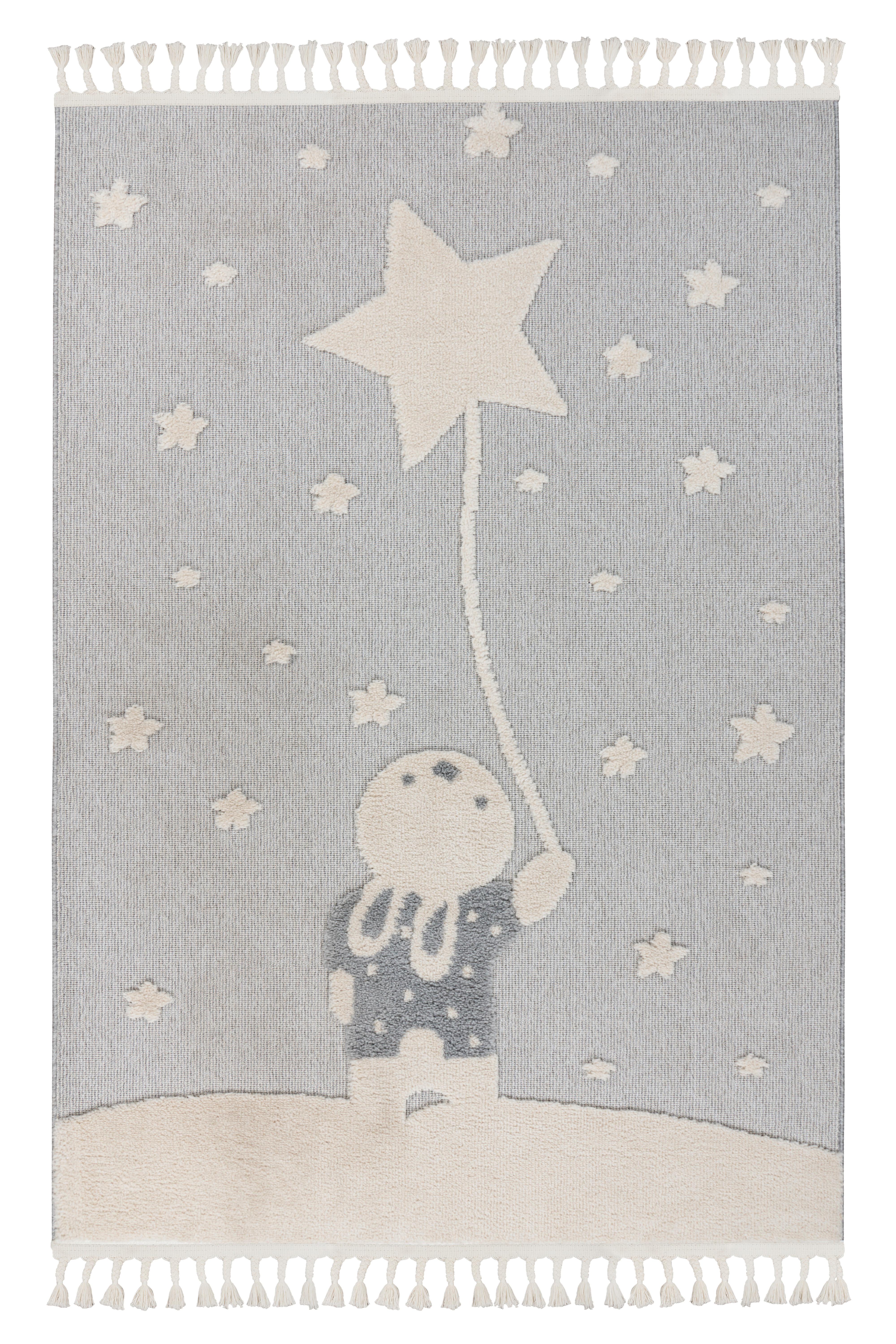 Covor pentru copii My FANO, cca. 160x230cm - alb/multicolor, Basics, textil (160/230cm) - Obsession