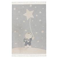 Covor pentru copii My FANO, cca. 160x230cm - alb/multicolor, Basics, textil (160/230cm) - Obsession