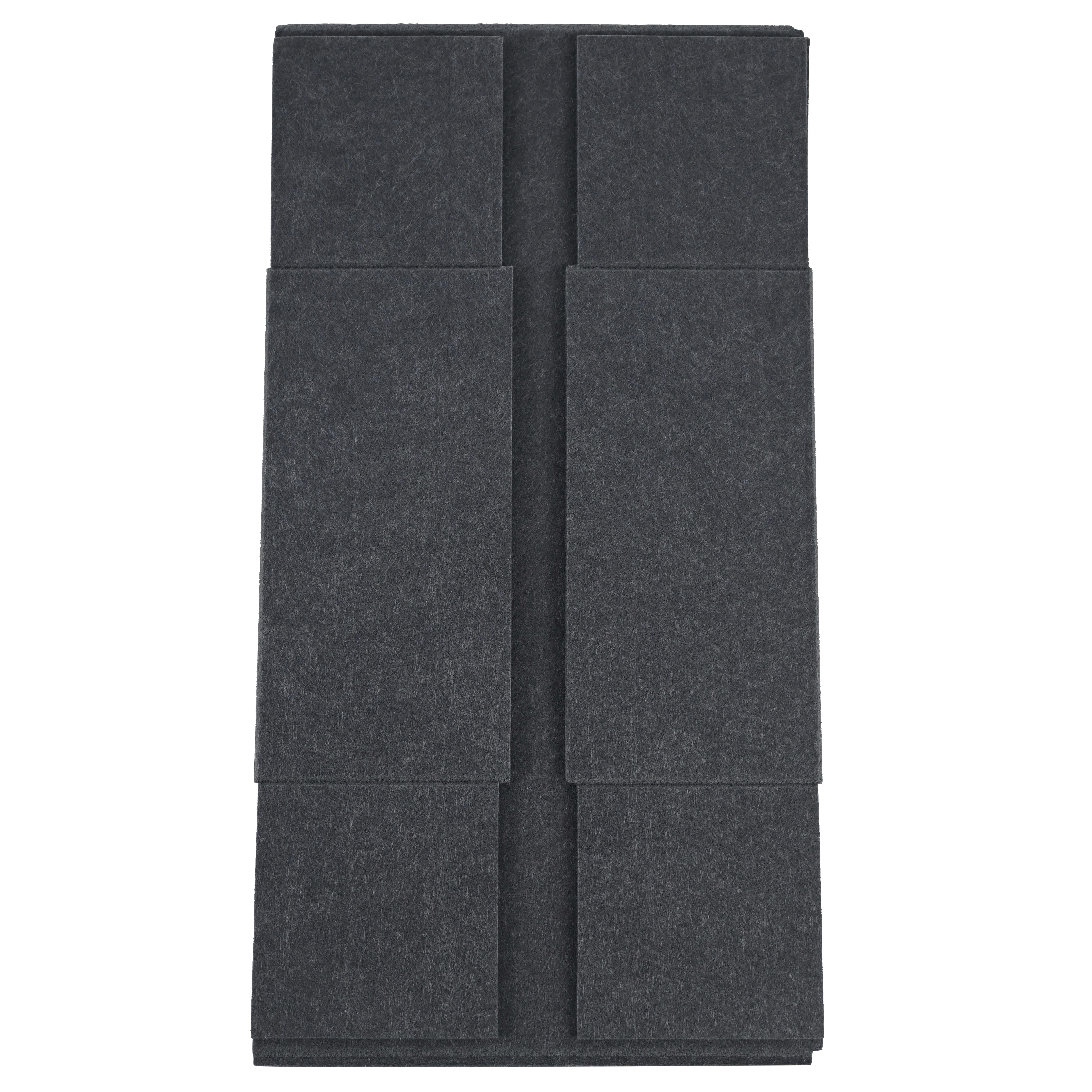 MINIBYRÅ UNIT - L -EXT- - grå, Klassisk, textil - Mömax