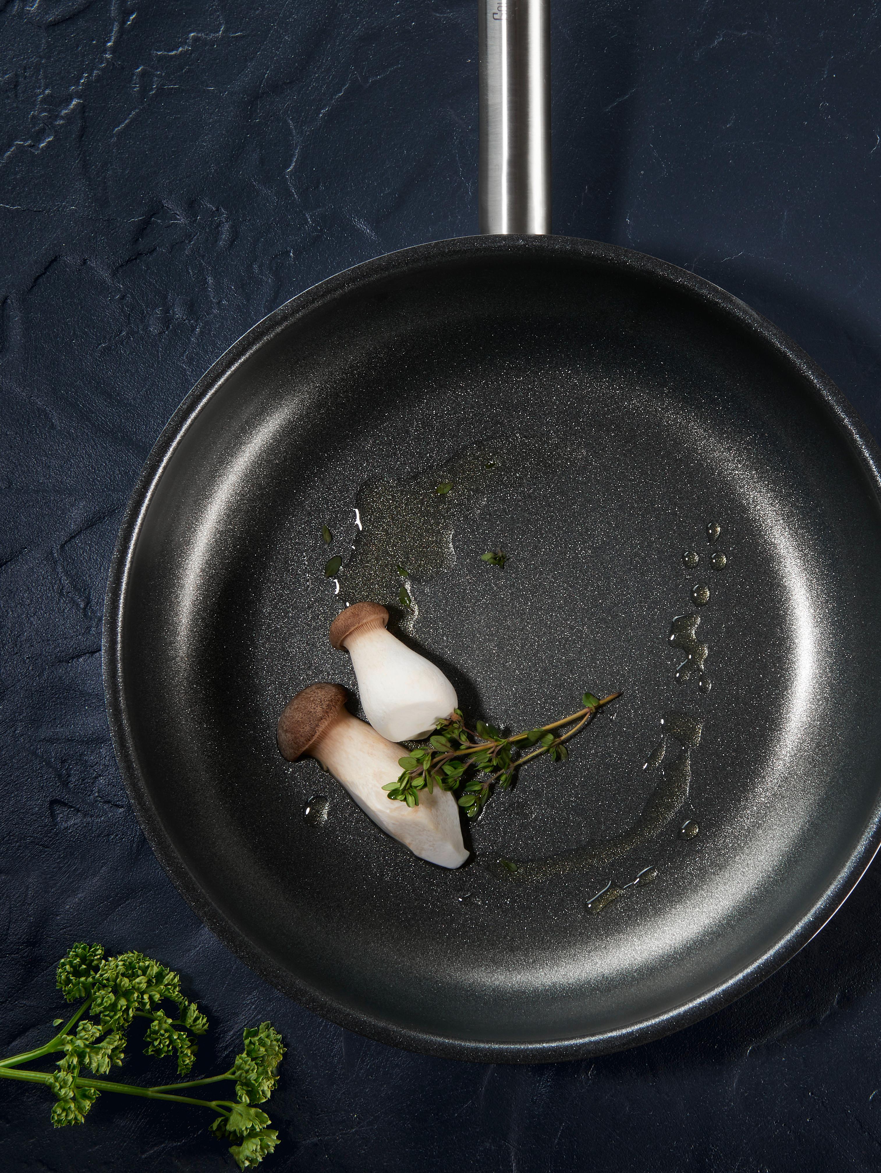 Serpenyő Átm.: Kb. 24cm Silver Line - nemesacél, Konventionell, fém (24/5,5cm) - Gourmesto