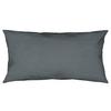 Husă pentru pernă ANNIKA - antracit, textil (40/80cm) - Modern Living