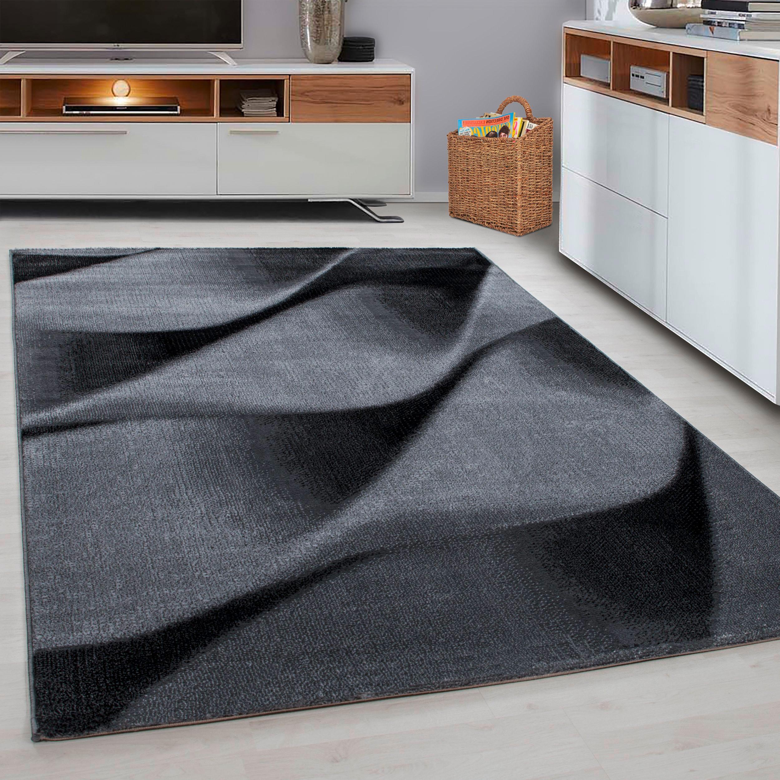 Tkani Tepih Parma  160/230cm - crna, Konvencionalno, tekstil (160/230cm) - Novel