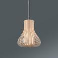 Viseča Svetilka Ambramo - rjava, Moderno, les (33cm) - Modern Living Viseča Svetilka Ambramo - rjava, Moderno, les (33cm) - Modern Living