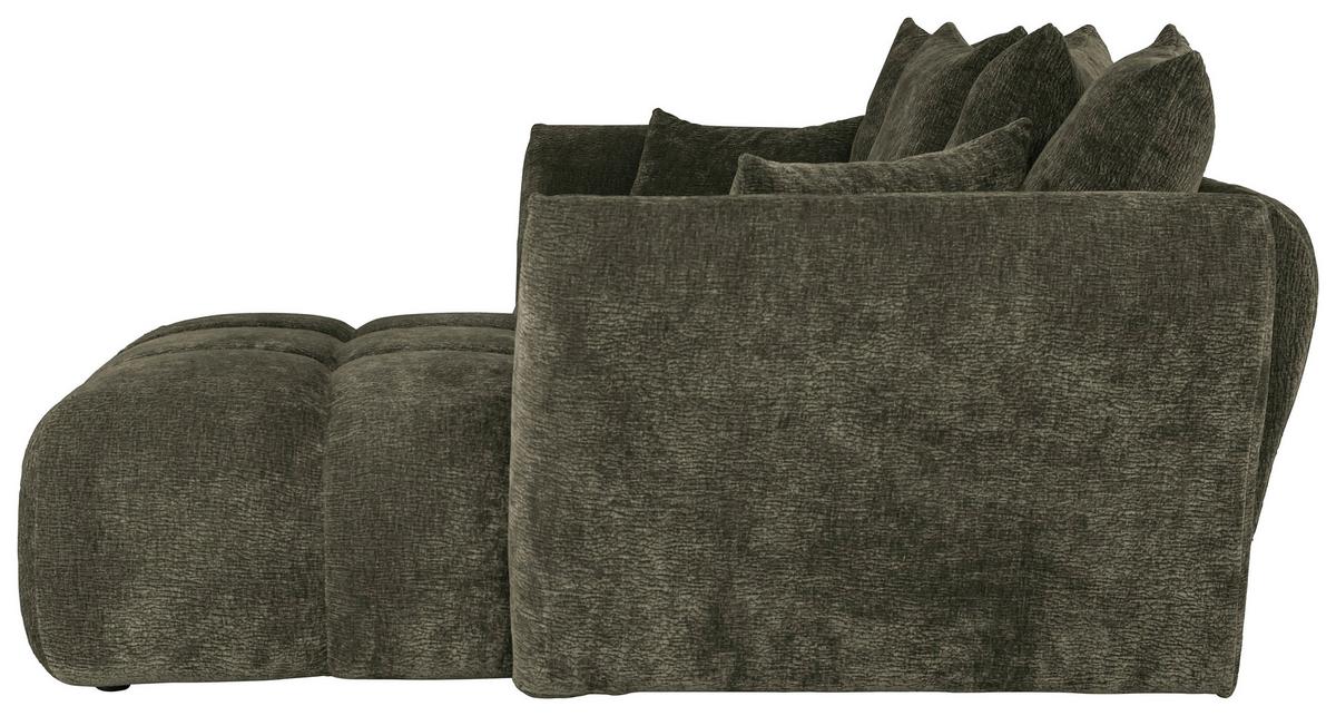 Kutna Garnitura Cammellio - zelena/crna, Moderno, tekstil (296/189cm) - Mömax
