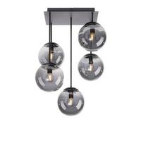 LAMPA SUFITOWA LED BIG WIDOW - czarny, Modern, tworzywo sztuczne/metal (39/39/58,5cm)