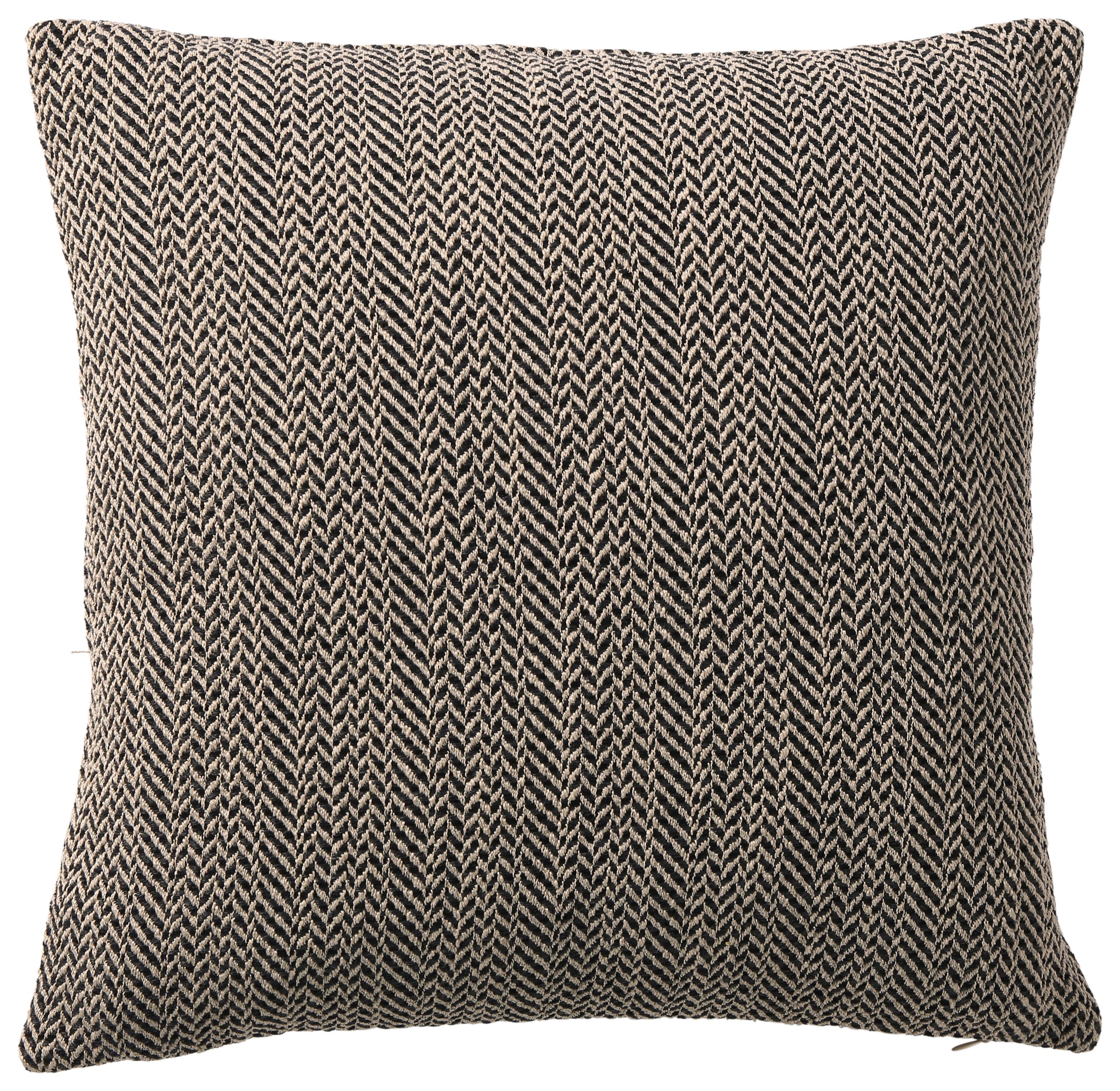Kissenhülle Mary in Dunkelgrau ca.45x45cm - Dunkelgrau, Modern, Textil (45/45cm) - Mary's