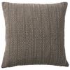 Párnahuzat Mary Zickzack 45/45 - sötétszürke, Modern, textil (45/45cm) - Mary's